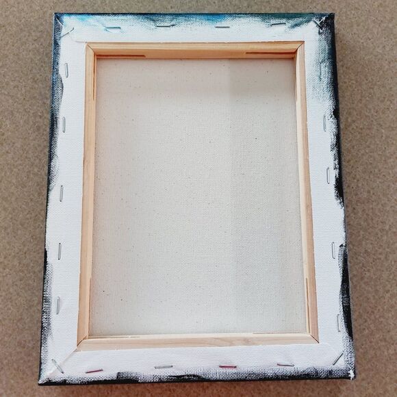 Hand Painted Original Alien Hatching Xenomorph Egg Horror Art Painting 8x10" - Picture 2 of 9